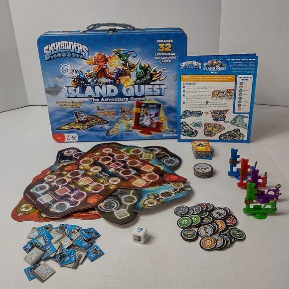 TB Skylanders Island Quest The Adventure Board Game by Pressman 2013 - Picture 3 of 8